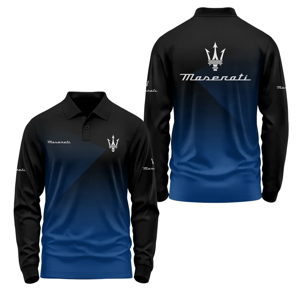 Maserati Long Sleeve Polo SC012