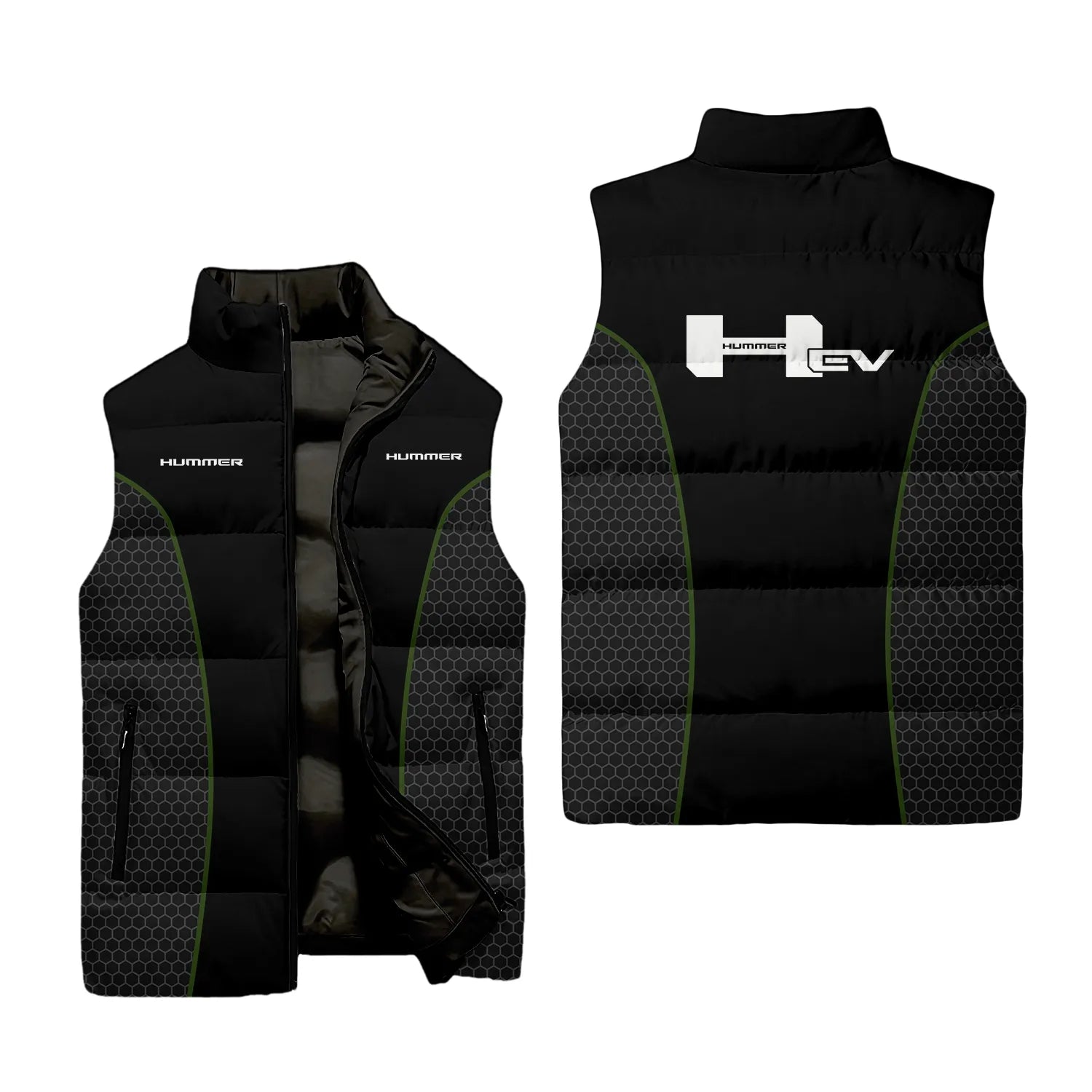Hummer Sleeveless Puffer Jacket SC027