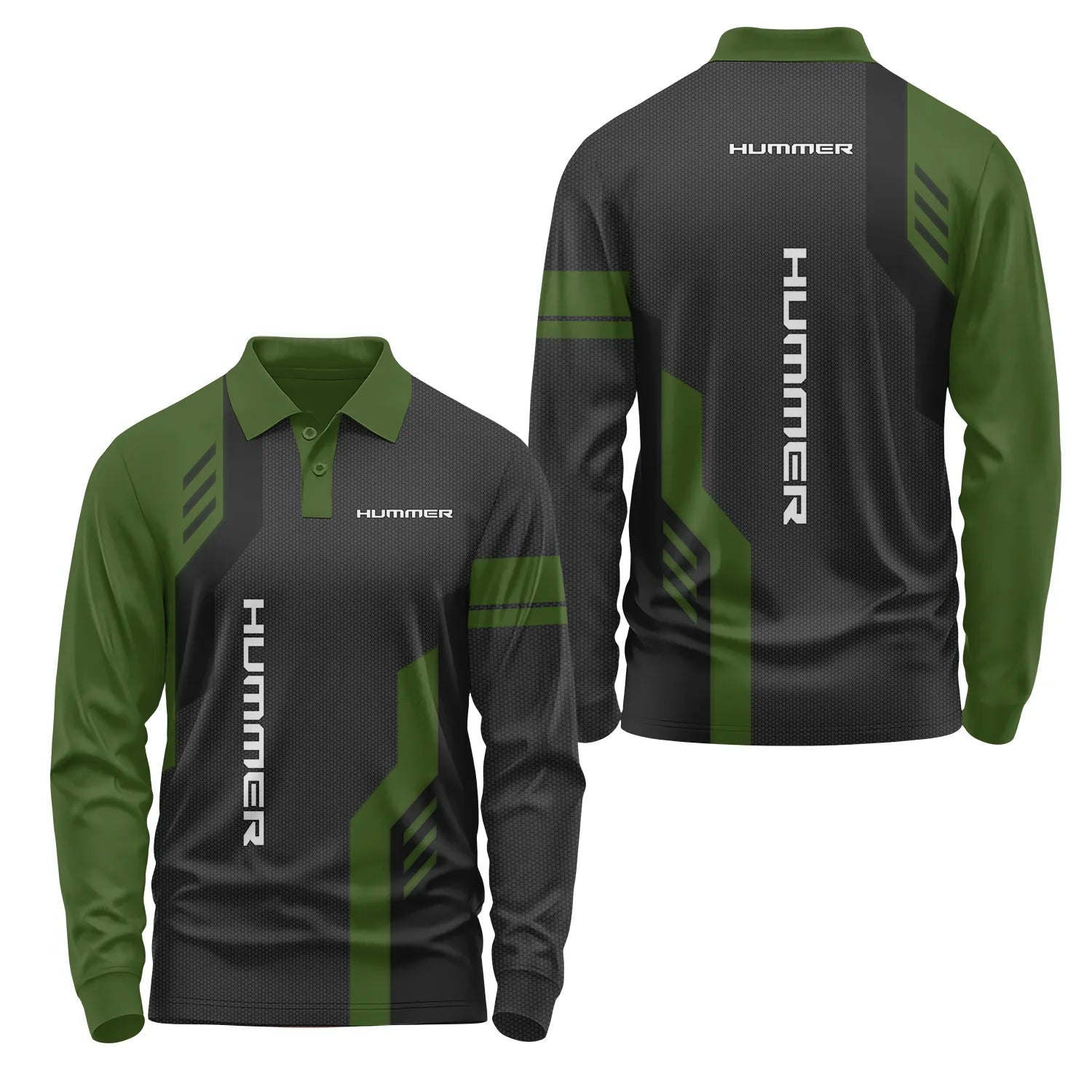 Hummer Long Sleeve Polo SC029