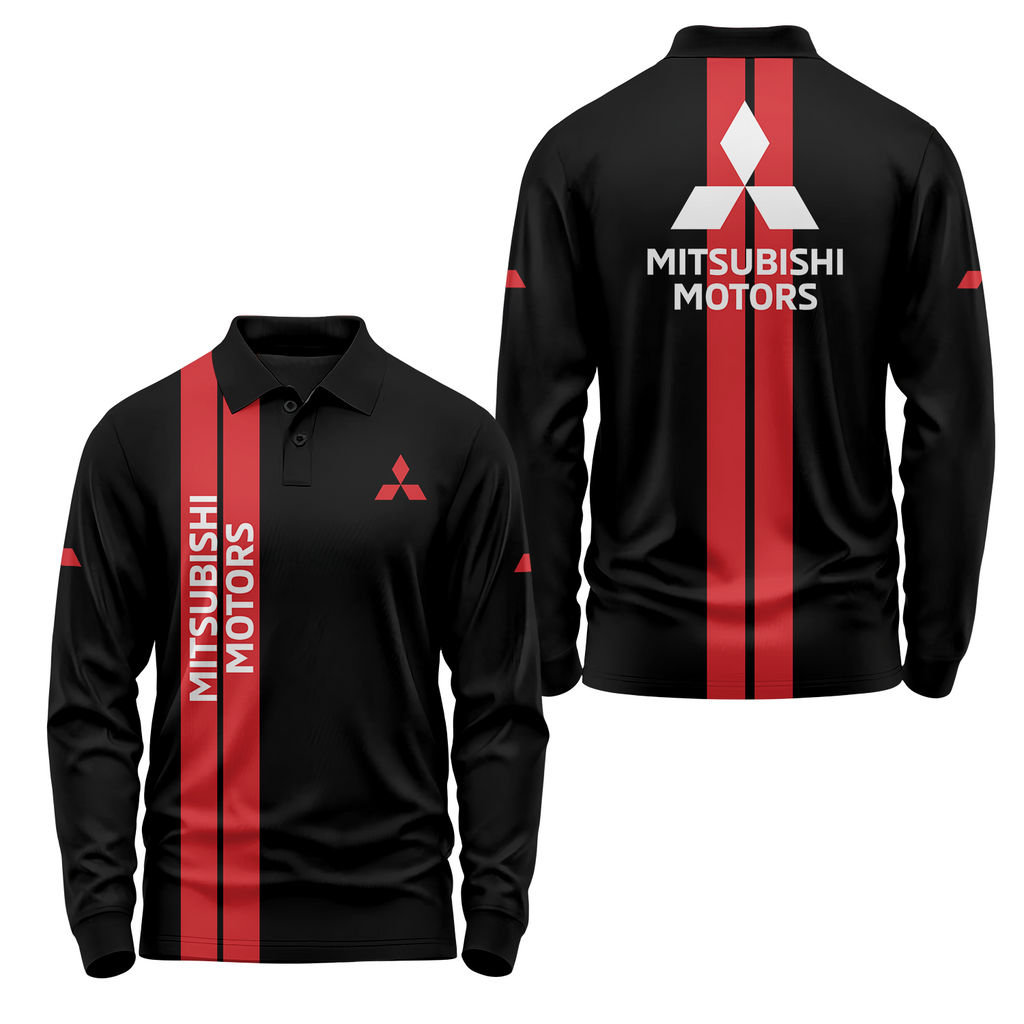 Mitsubishi Long Sleeve Polo USPL2367