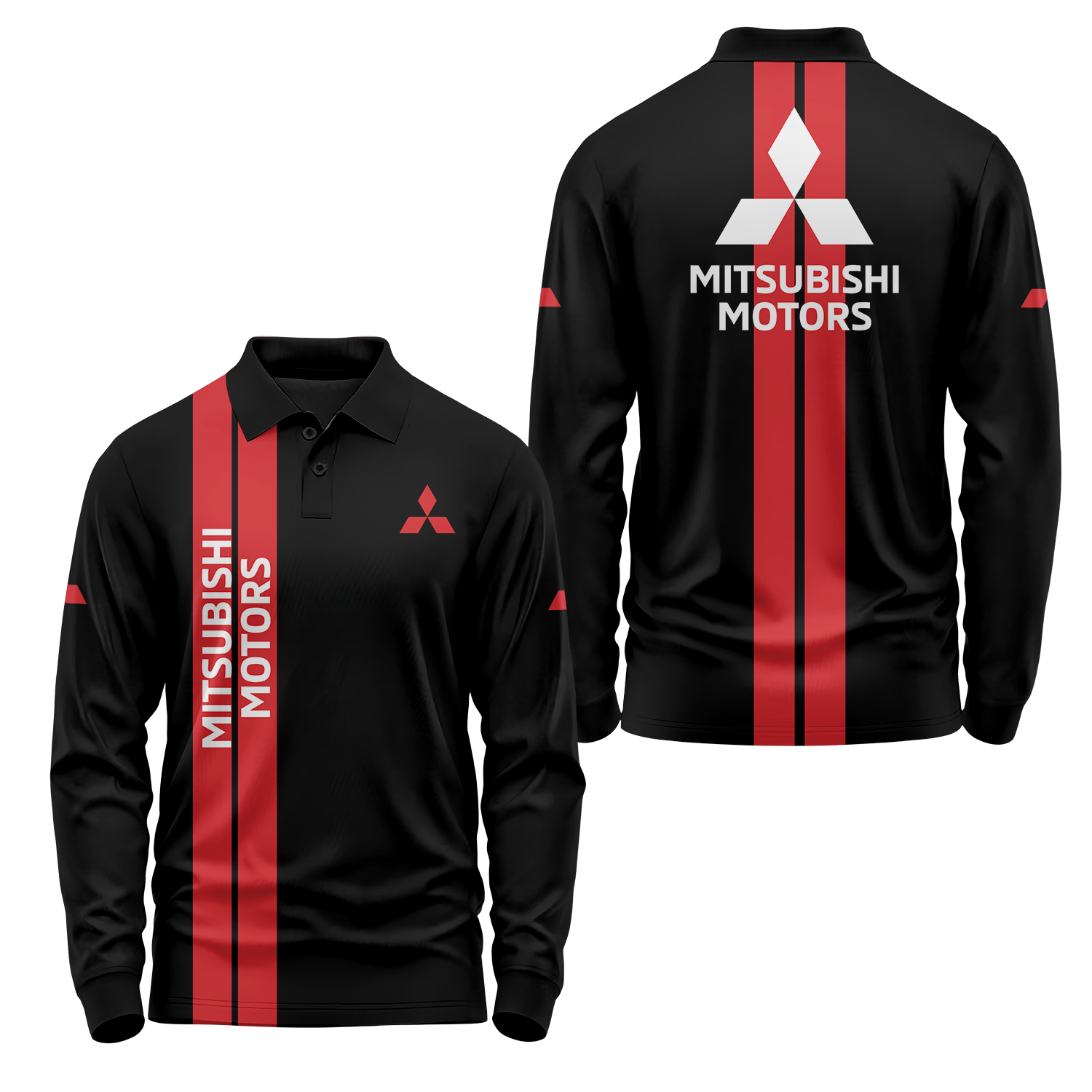 Mitsubishi Long Sleeve Polo USPL2367