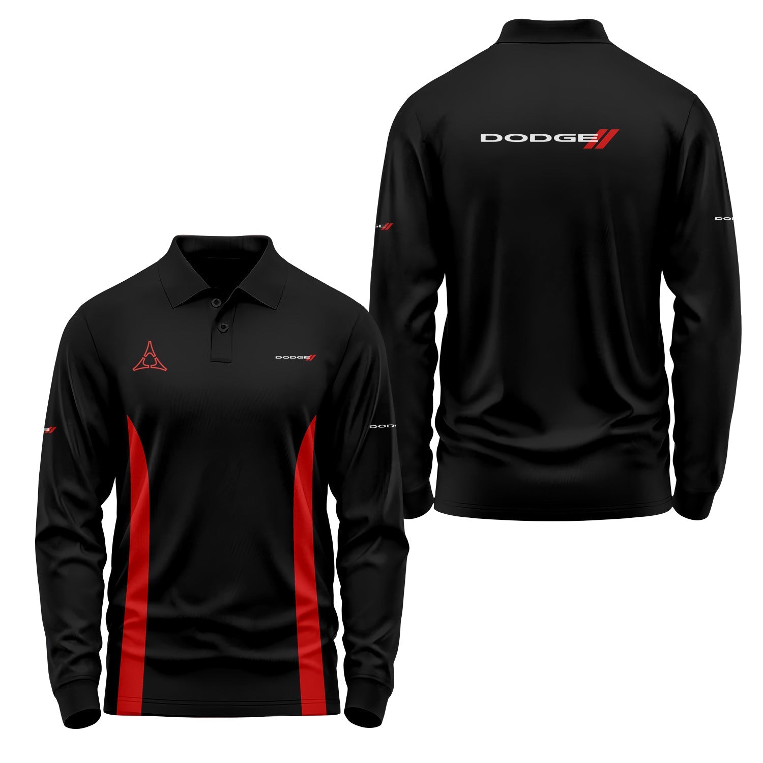Dodge Long Sleeve Polo USPL2928