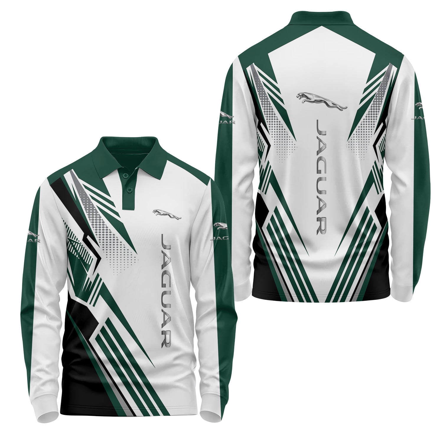 Jaguar Long Sleeve Polo USPL3255