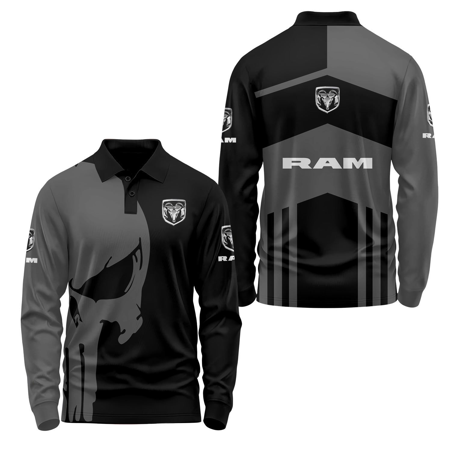 Ram Long Sleeve Polo USPL3031