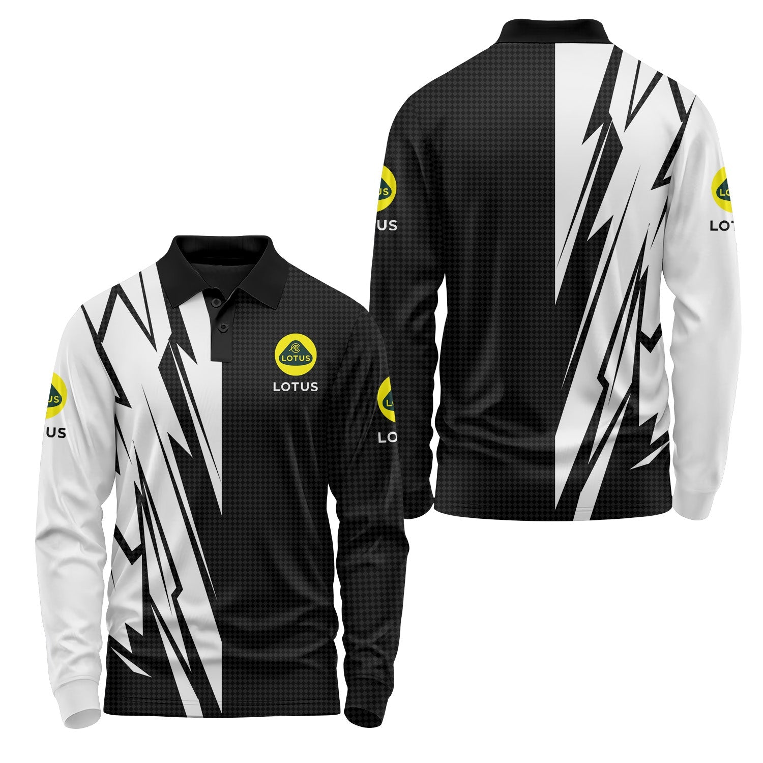 Lotus Long Sleeve Polo USPL2582