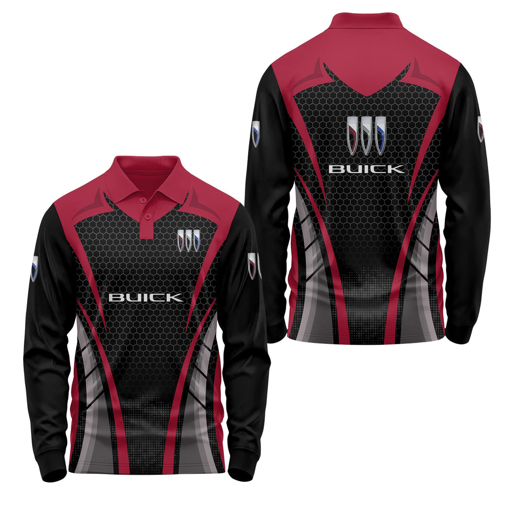 Buick Long Sleeve Polo USPL3115