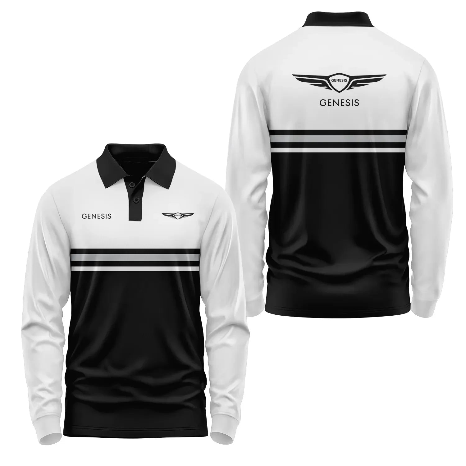 Genesis Long Sleeve Polo SC015