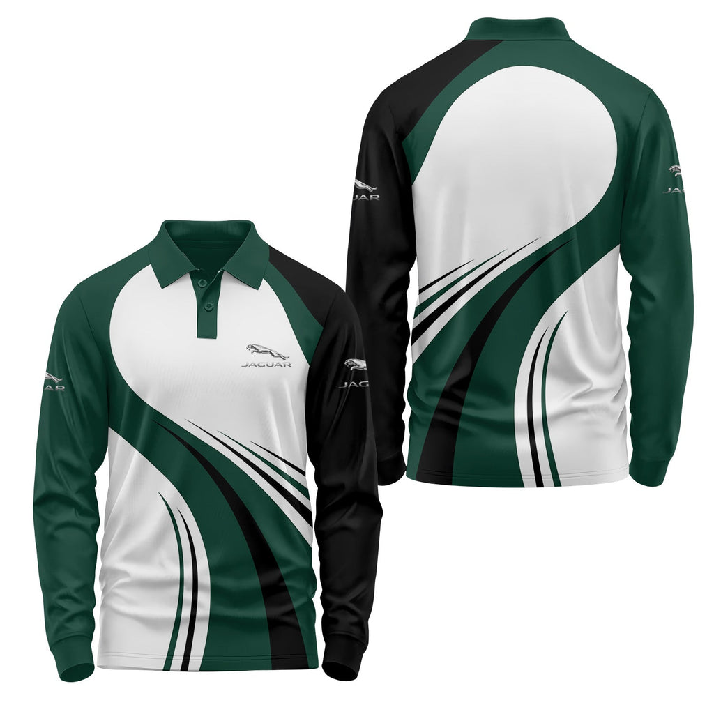 Jaguar Long Sleeve Polo USPL3253