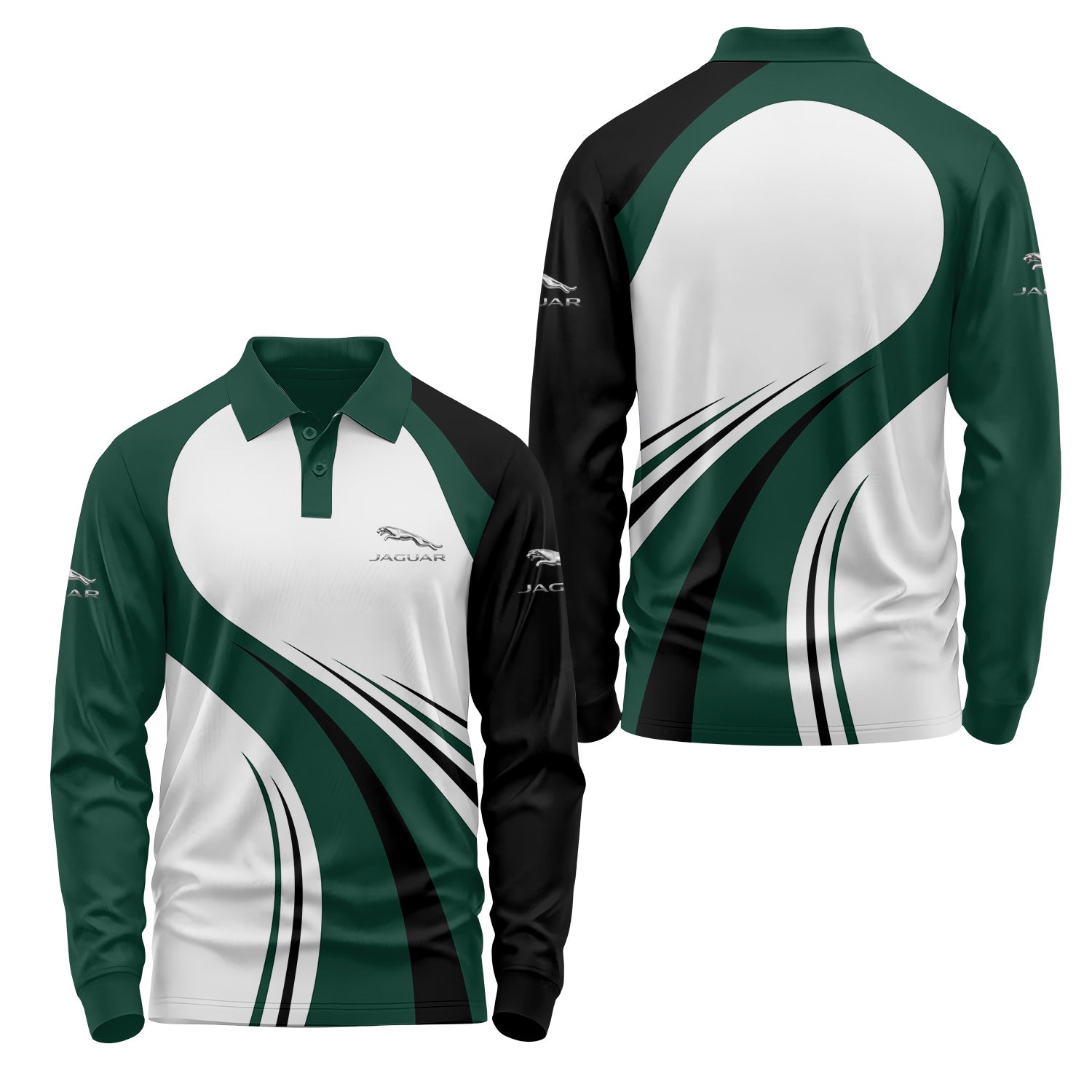 Jaguar Long Sleeve Polo USPL3253