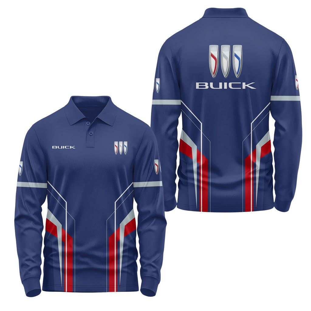 Buick Long Sleeve Polo USPL3082