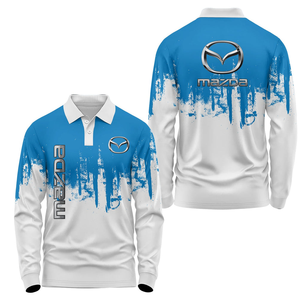 Mazda Long Sleeve Polo USPL2332