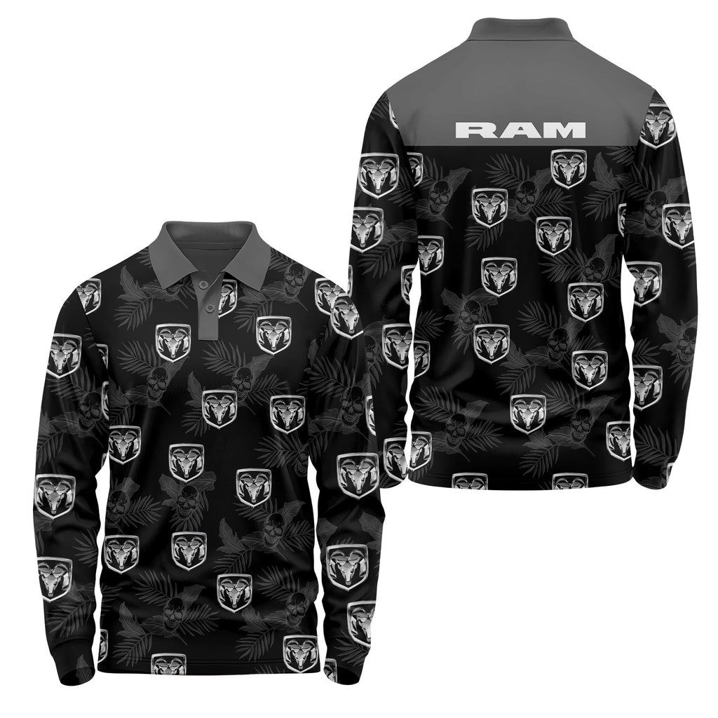 Ram Long Sleeve Polo USPL3036