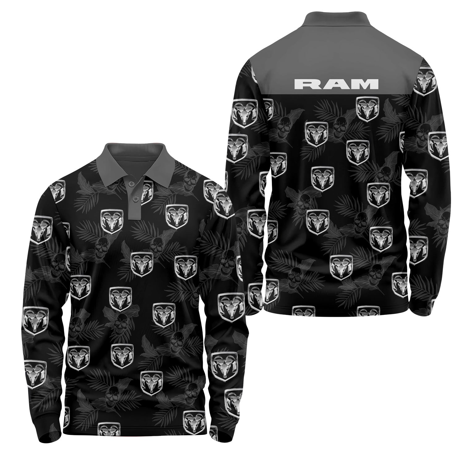 Ram Long Sleeve Polo USPL3036