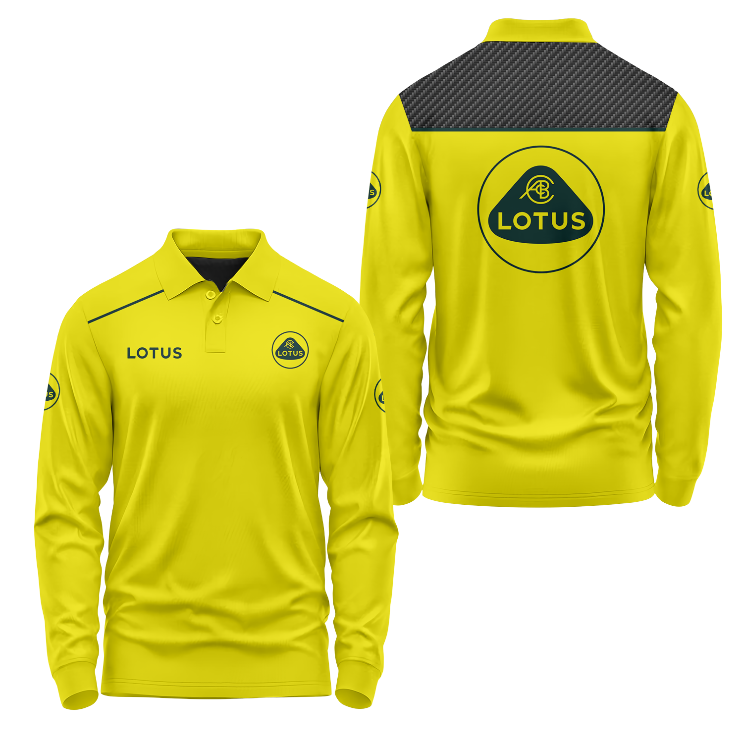 Lotus Long Sleeve Polo USPL2554