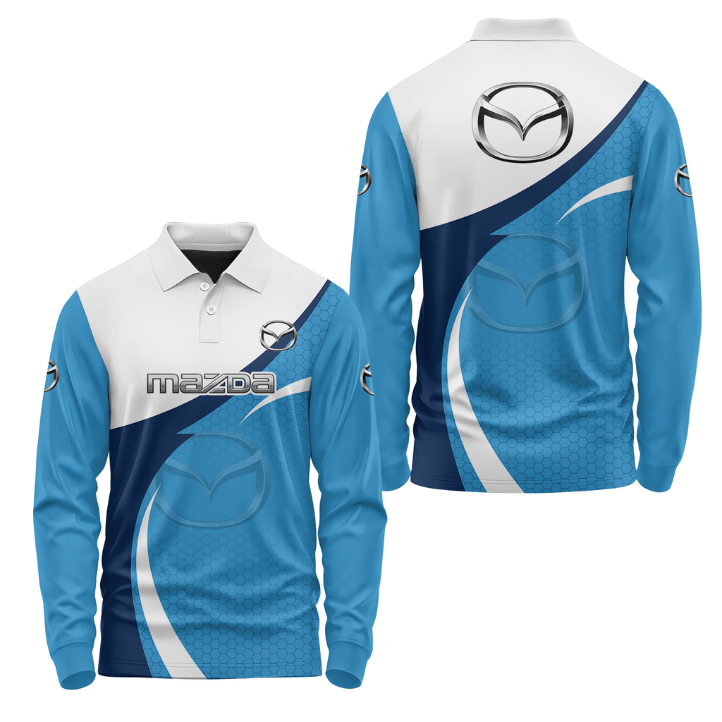 Mazda Long Sleeve Polo USPL2322