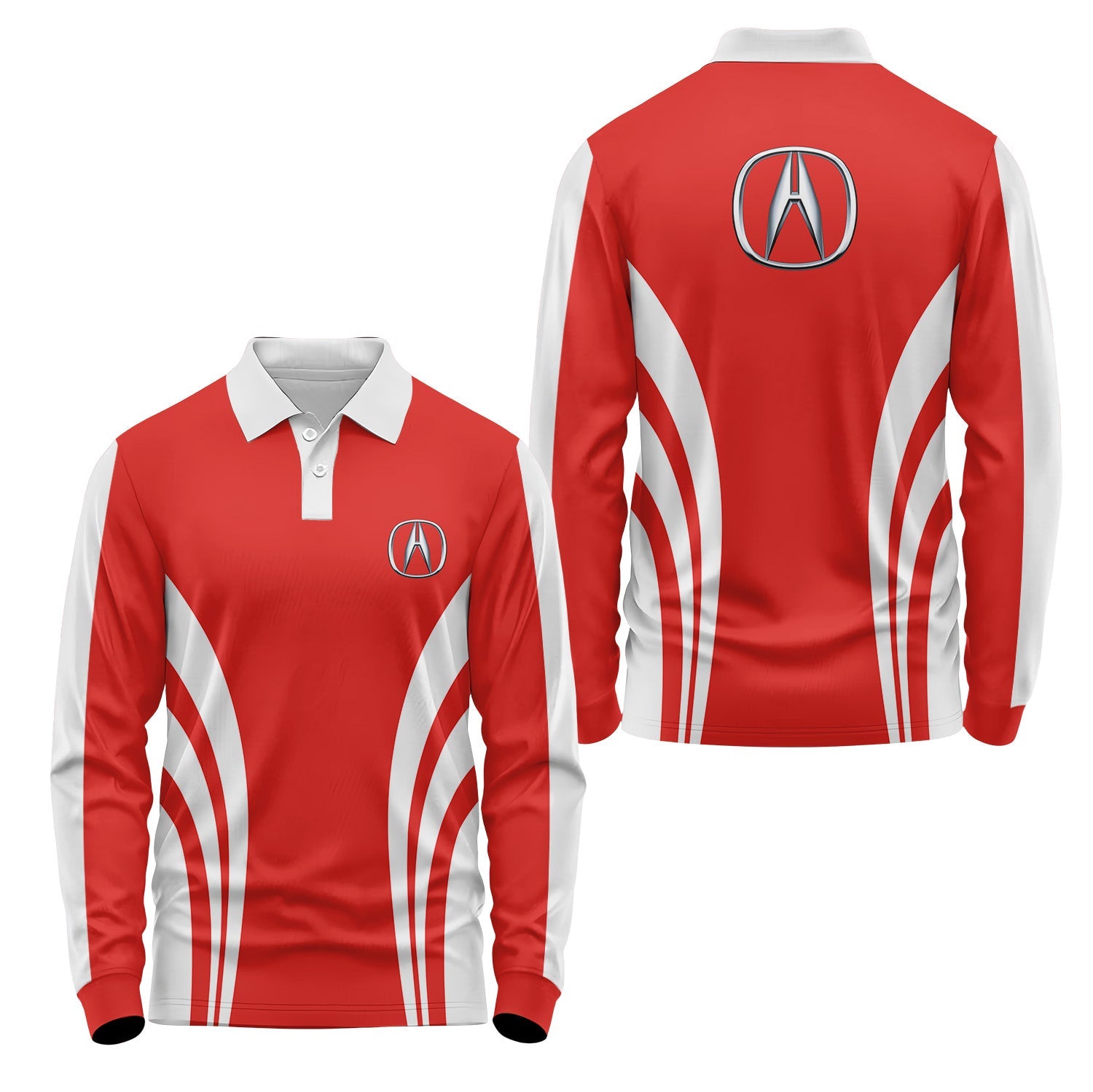 Acura Long Sleeve Polo USPL2774
