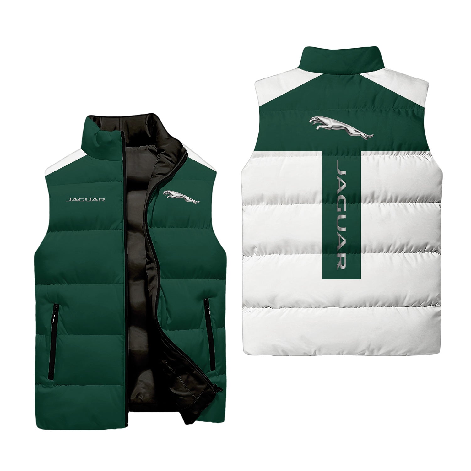 Jaguar Sleeveless Puffer Jacket USPL3227