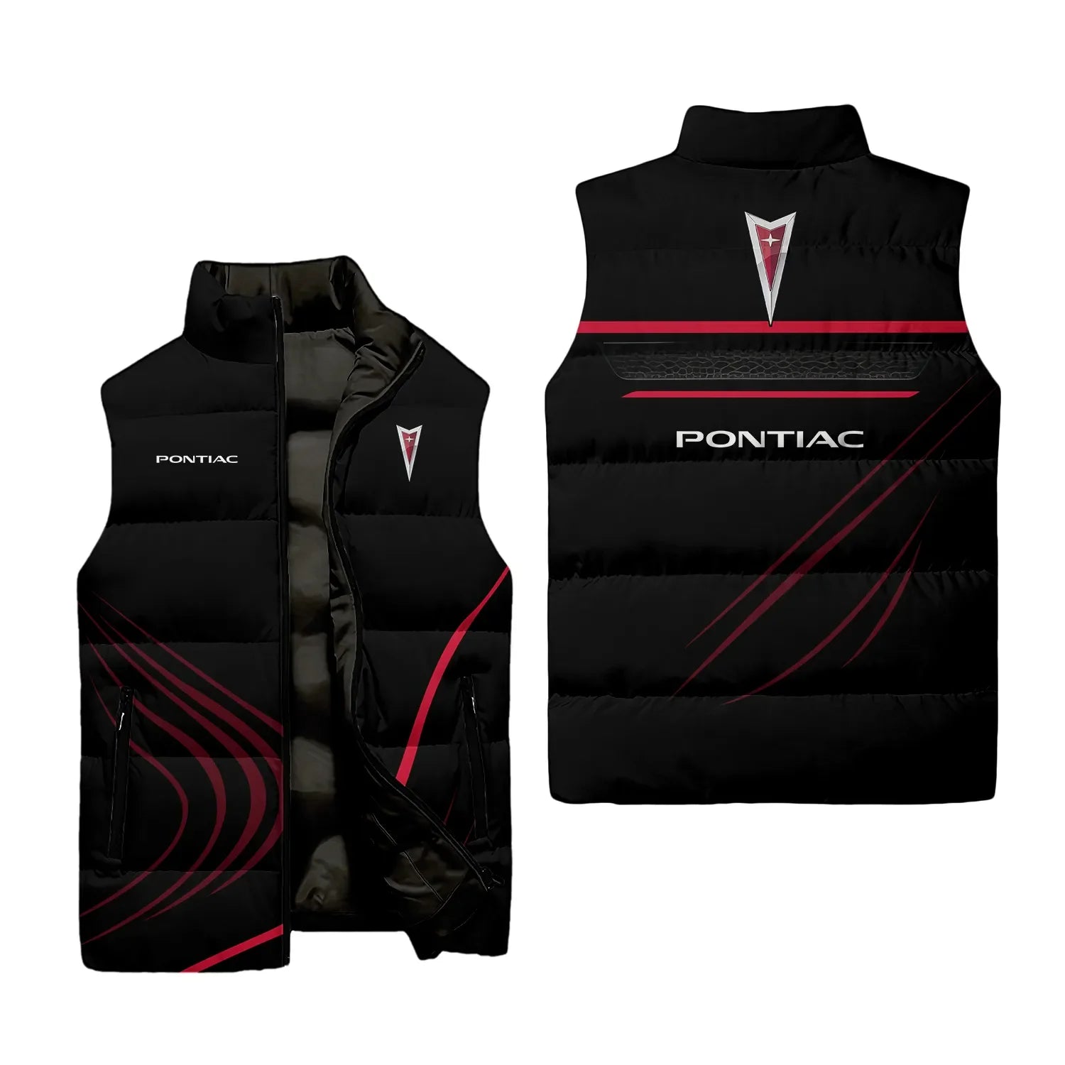 Pontiac Sleeveless Puffer Jacket SC024