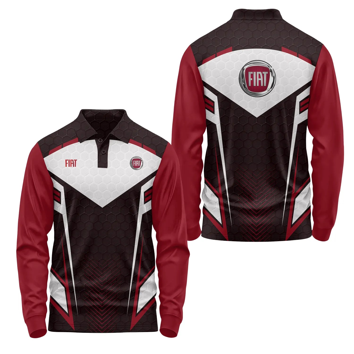 Fiat Long Sleeve Polo SC033