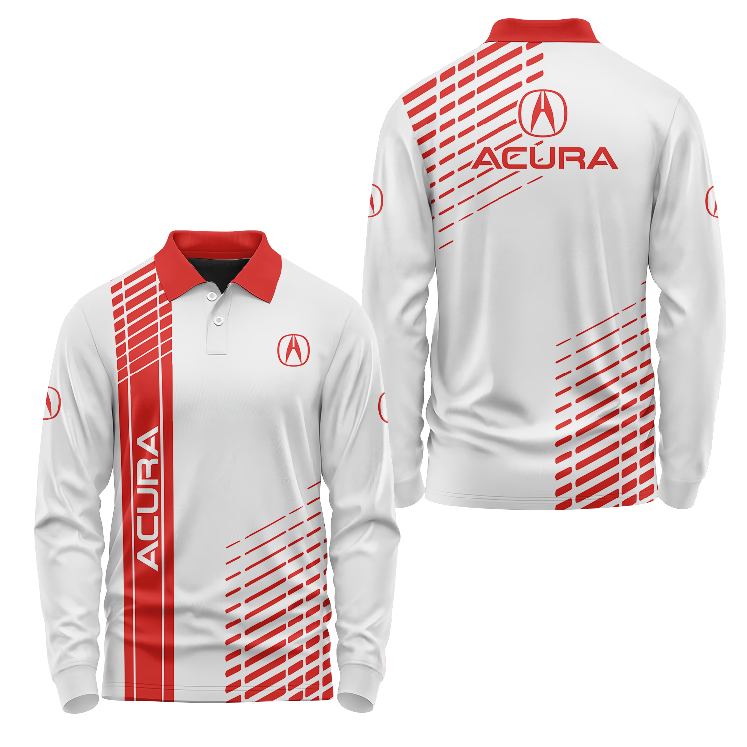 Acura Long Sleeve Polo USPL2751