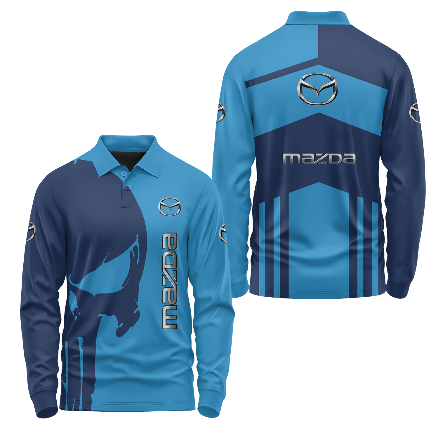 Mazda Long Sleeve Polo USPL2311