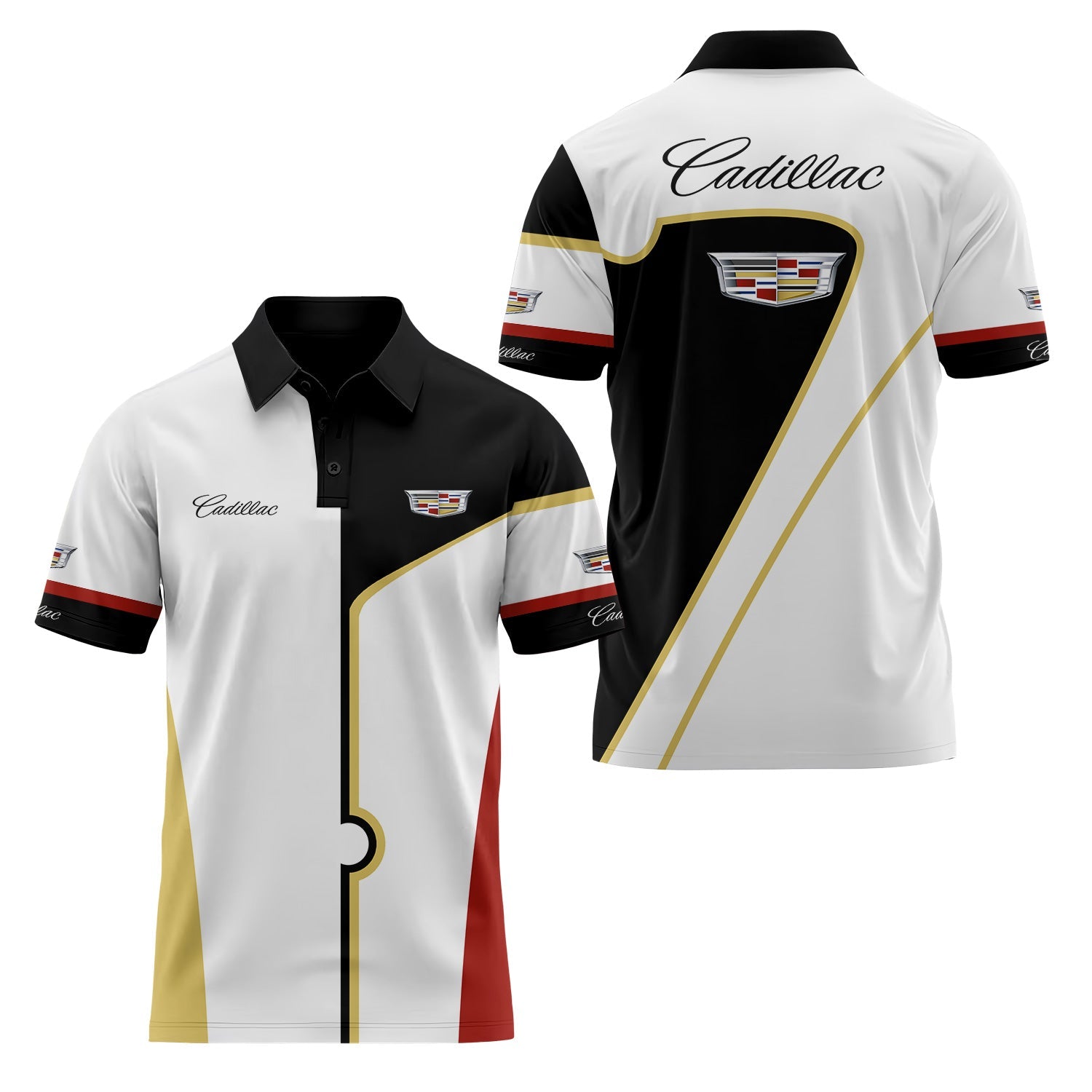 Cadillac Short Sleeve Polo USPL2790