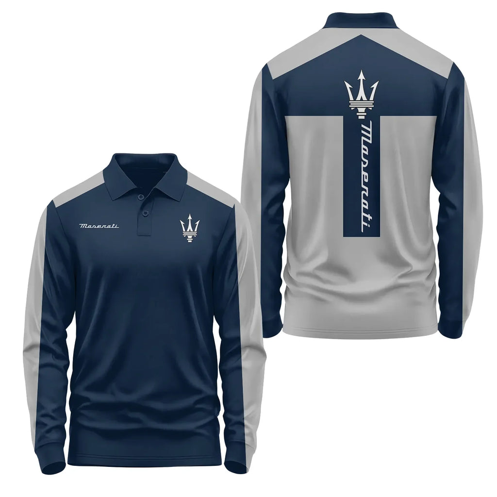 Maserati Long Sleeve Polo SC008