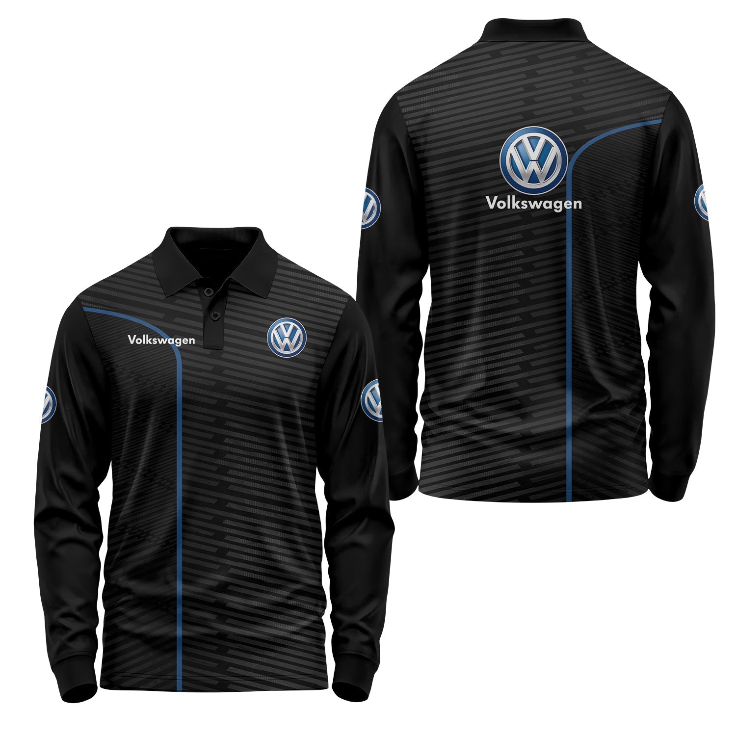 Volkswagen Long Sleeve Polo USPL3001