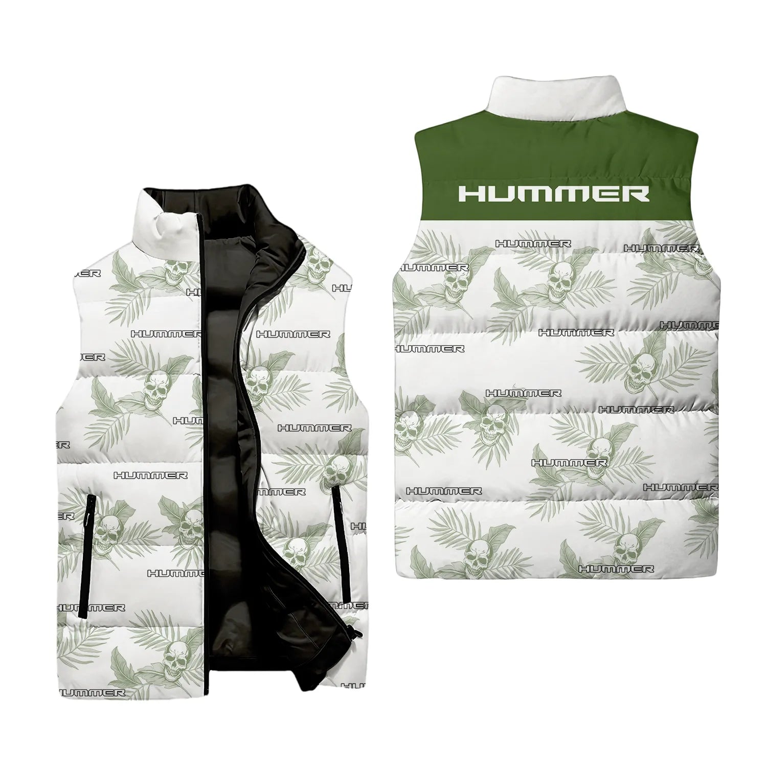Hummer Sleeveless Puffer Jacket SC020