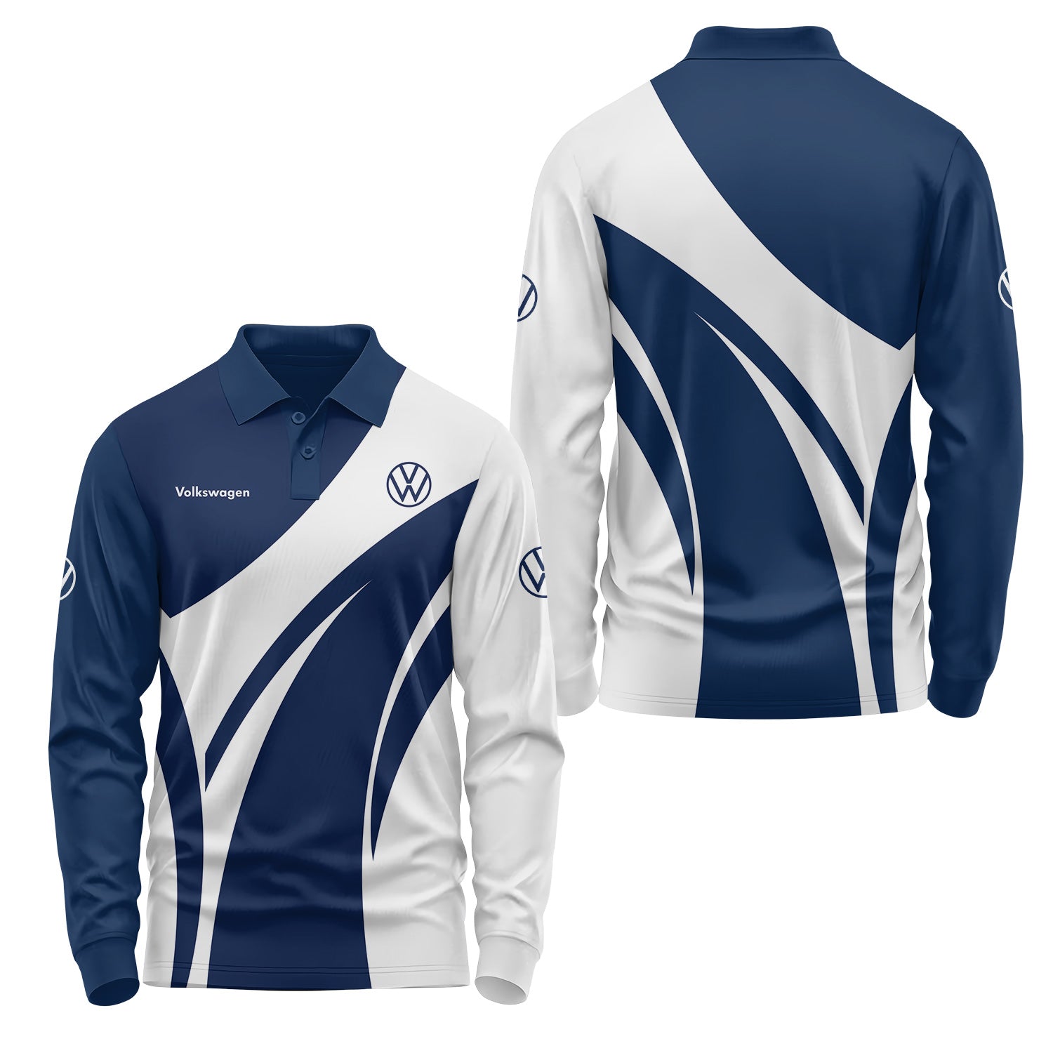 Volkswagen Long Sleeve Polo USPL2979