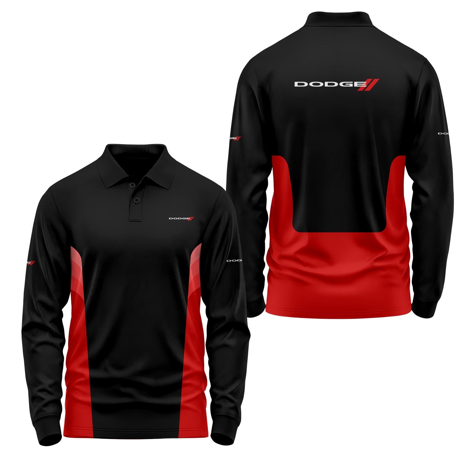 Dodge Long Sleeve Polo USPL2908
