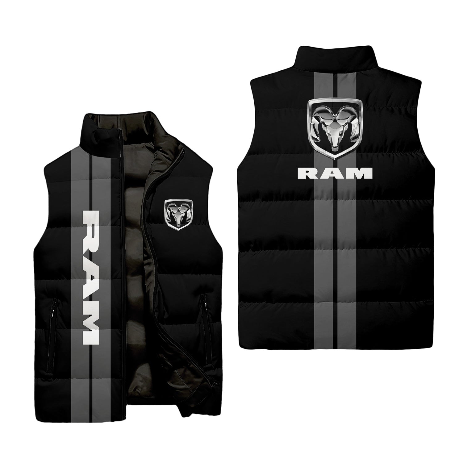 Ram Sleeveless Puffer Jacket USPL3027