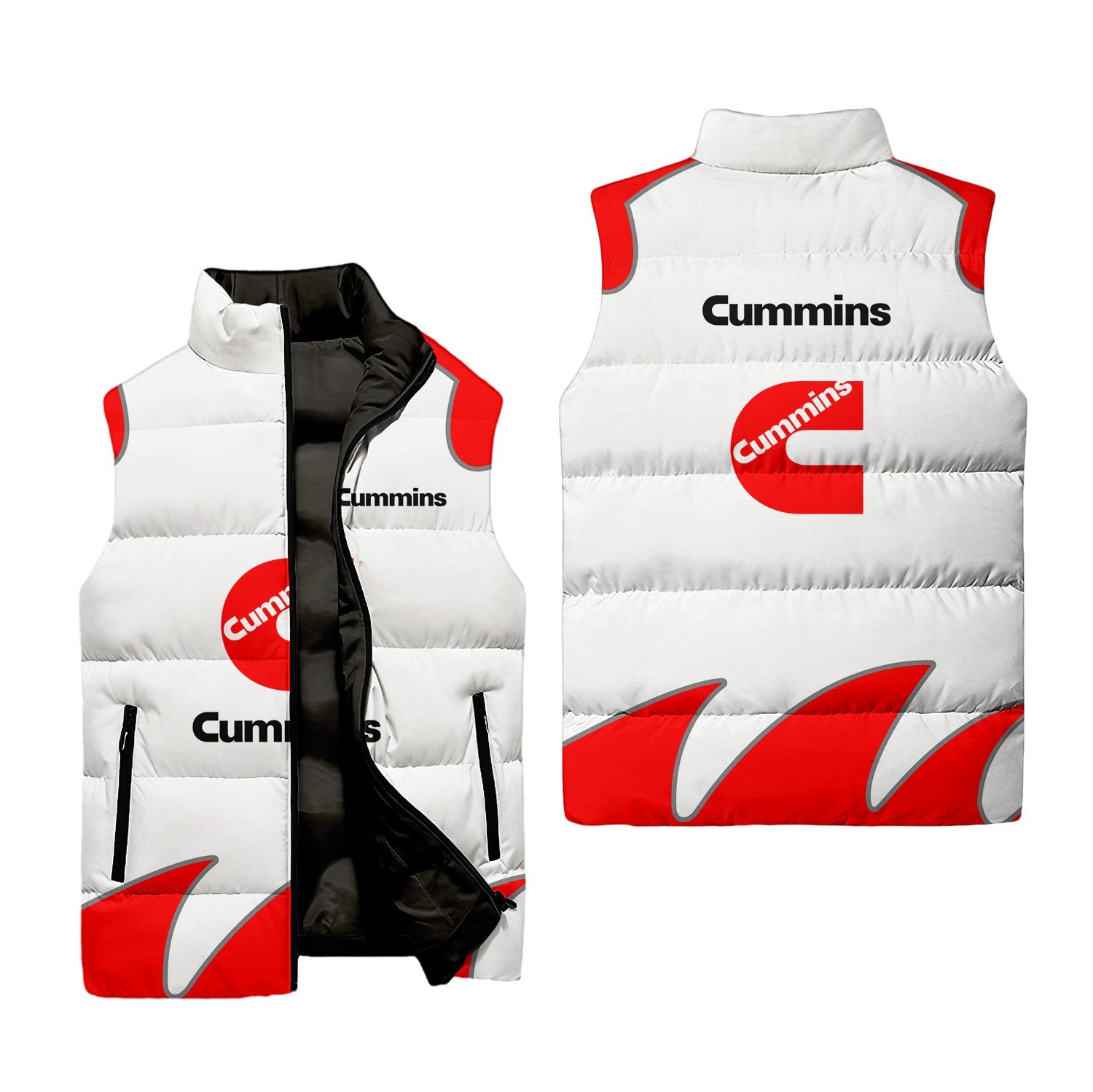 Cummins Sleeveless Puffer Jacket USPL2516