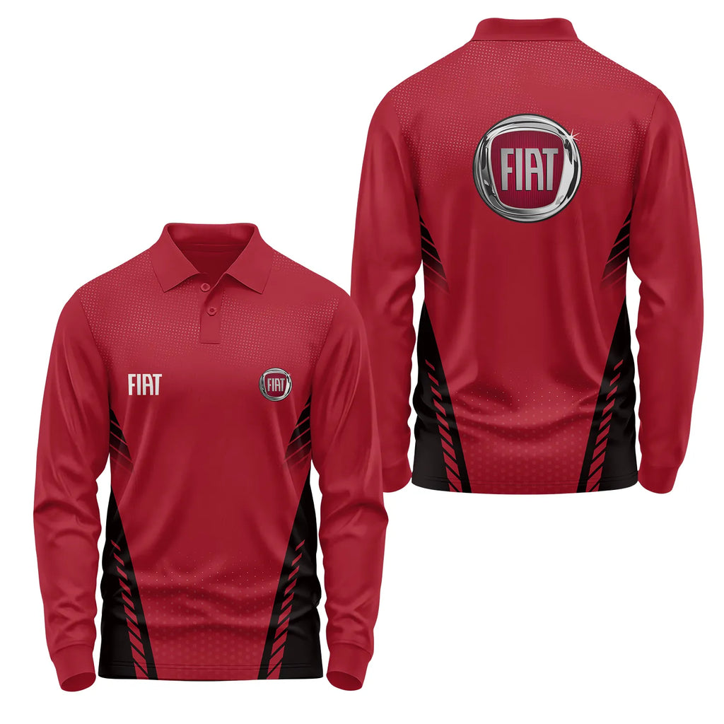 Fiat Long Sleeve Polo SC017