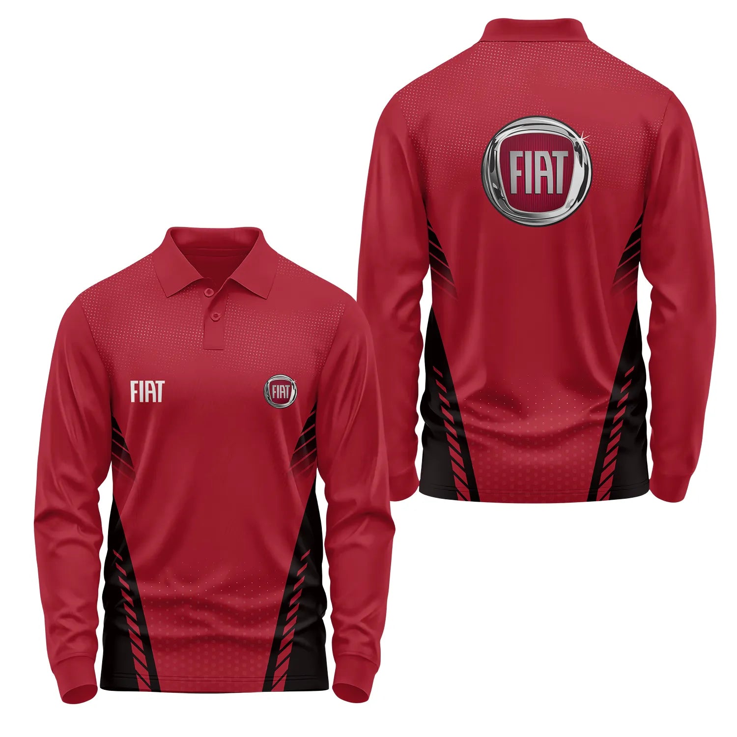 Fiat Long Sleeve Polo SC017