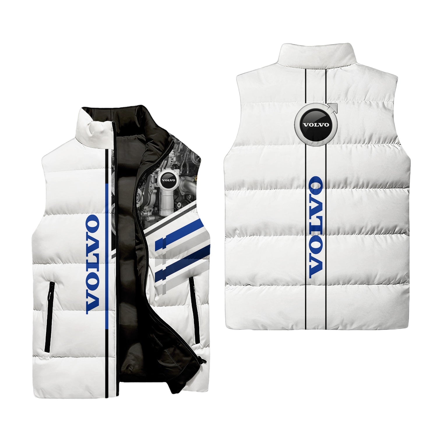 Volvo Sleeveless Puffer Jacket USPL3176