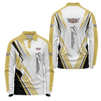Cadillac Long Sleeve Polo USPL2835