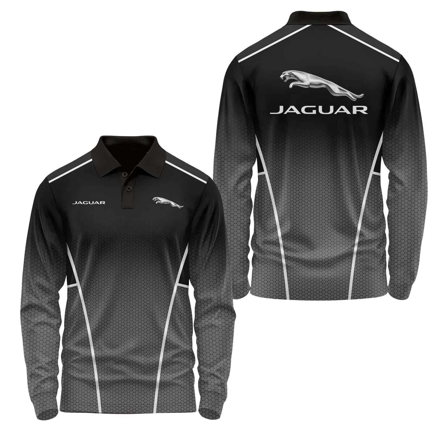 Jaguar Long Sleeve Polo SC019