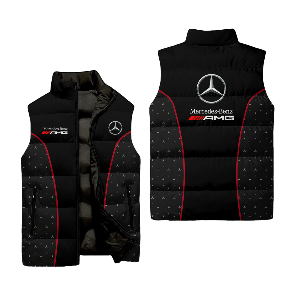 Mercedes Sleeveless Puffer Jacket MERC013