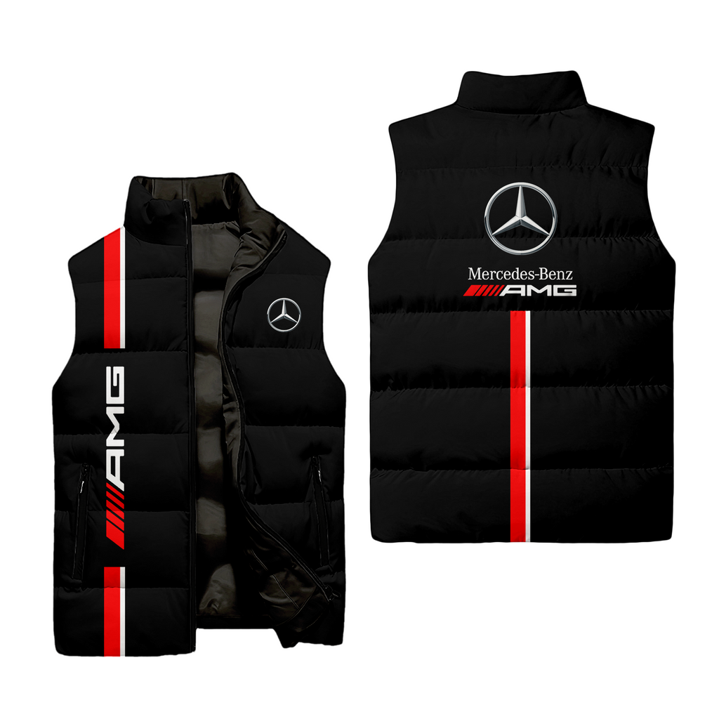 Mercedes Sleeveless Puffer Jacket MERC016