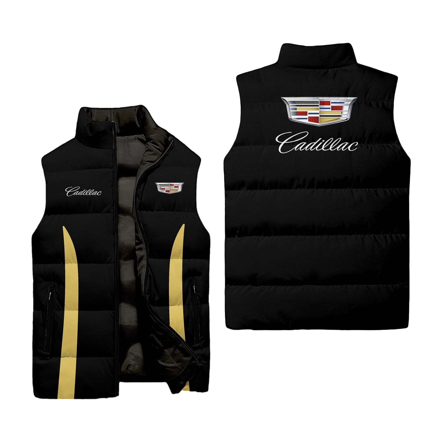 Cadillac Sleeveless Puffer Jacket USPL2808