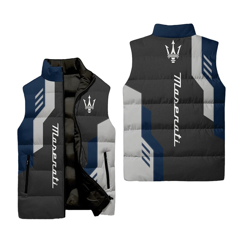 Maserati Sleeveless Puffer Jacket SC029