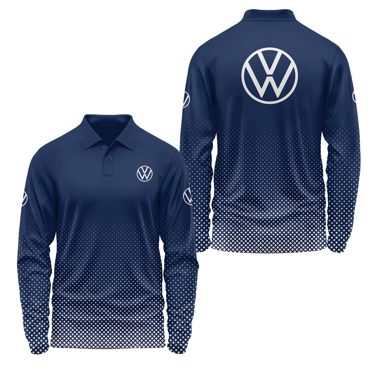 Volkswagen Long Sleeve Polo USPL2973
