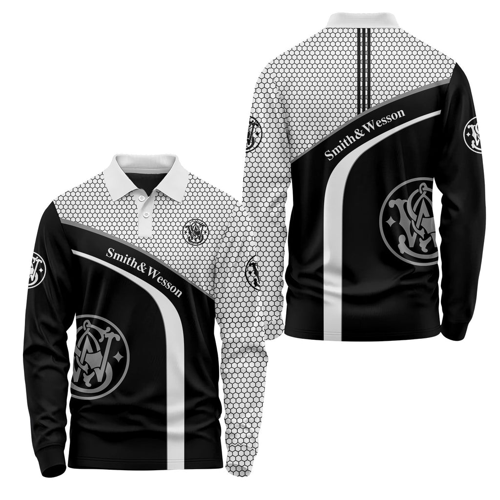 Smith & Wesson Long Sleeve Polo USPL2167