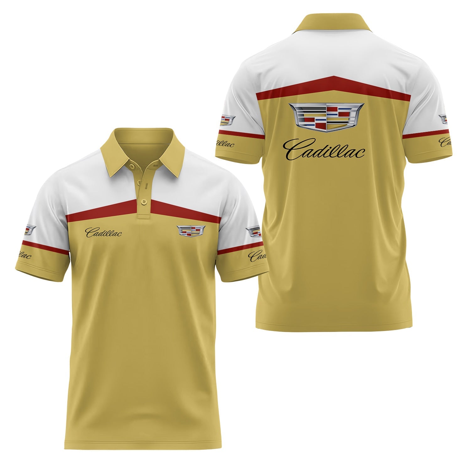 Cadillac Short Sleeve Polo USPL2798