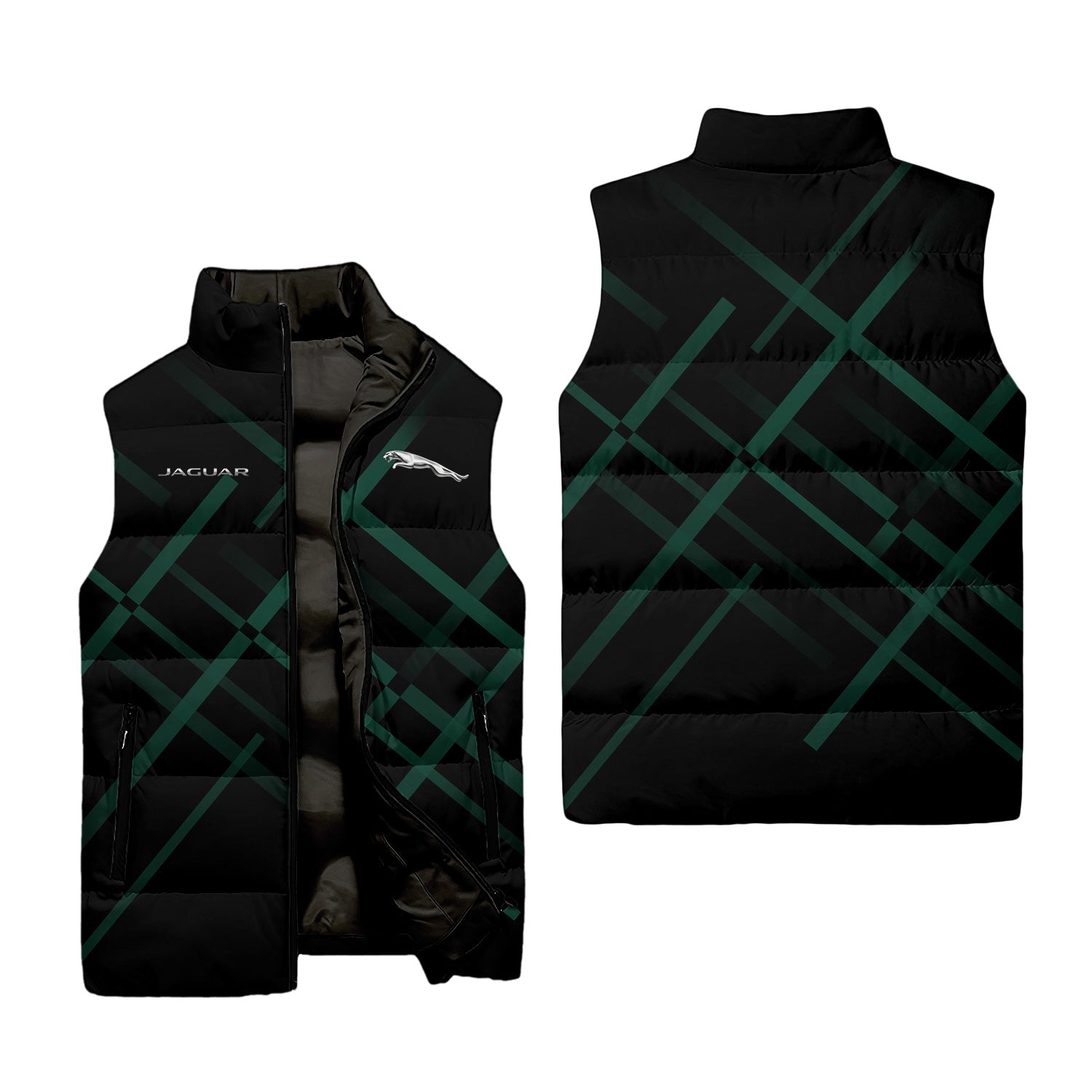 Jaguar Sleeveless Puffer Jacket USPL3220