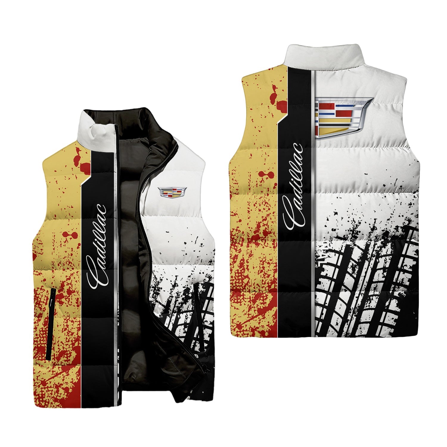 Cadillac Sleeveless Puffer Jacket USPL2810