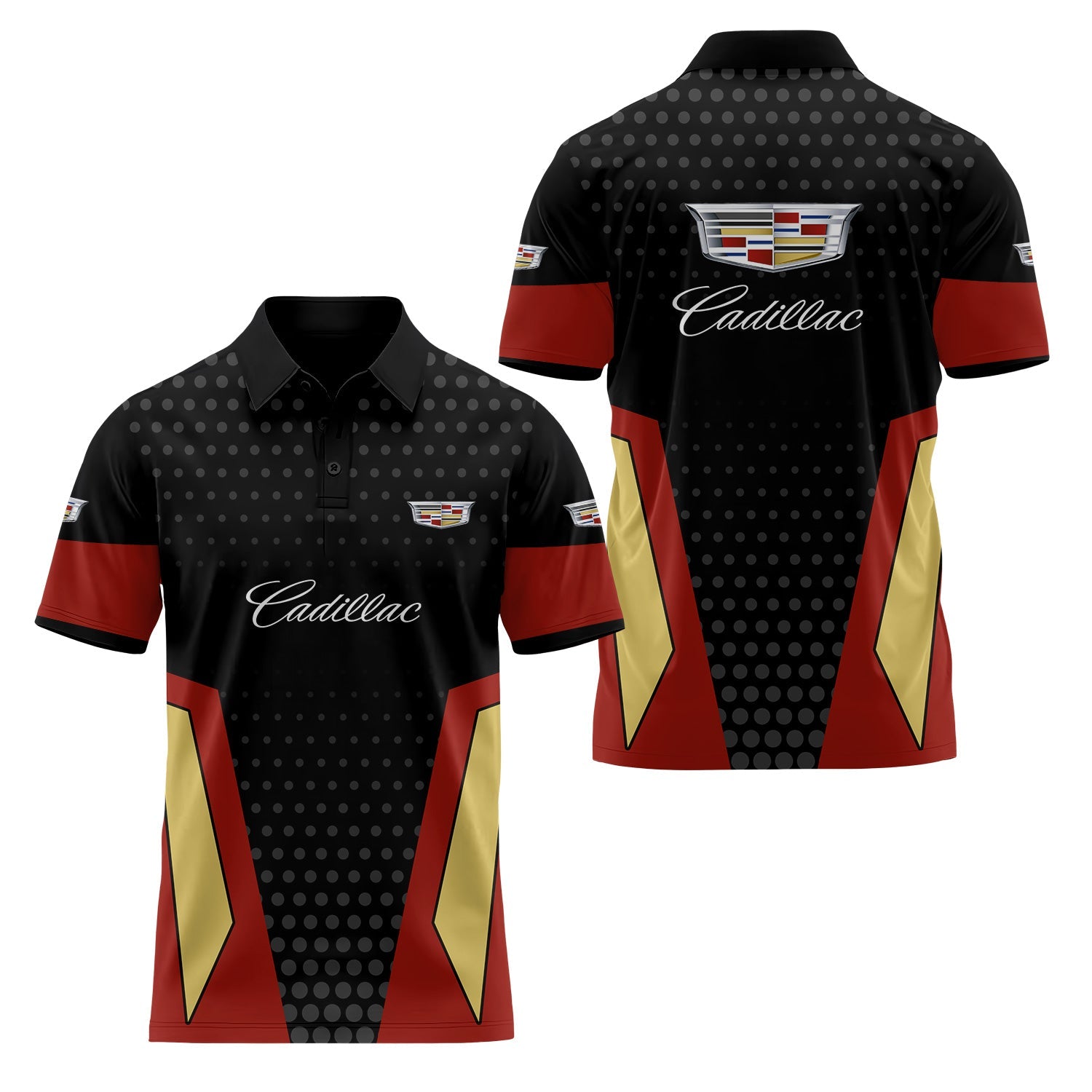 Cadillac Short Sleeve Polo USPL2829