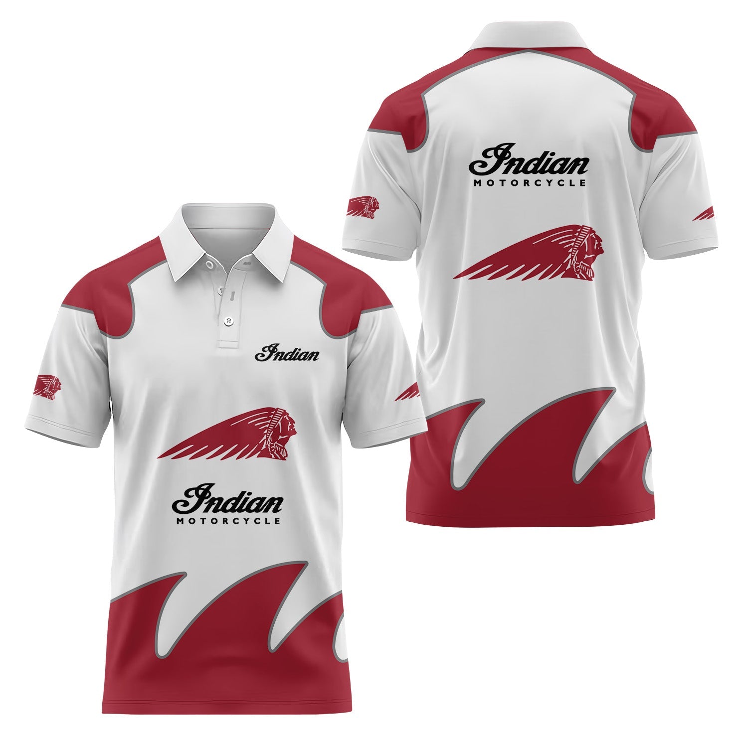 Indian Motorcycles Short Sleeve Polo USPL2655