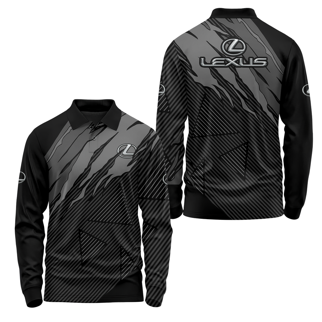 Lexus Long Sleeve Polo USPL2480